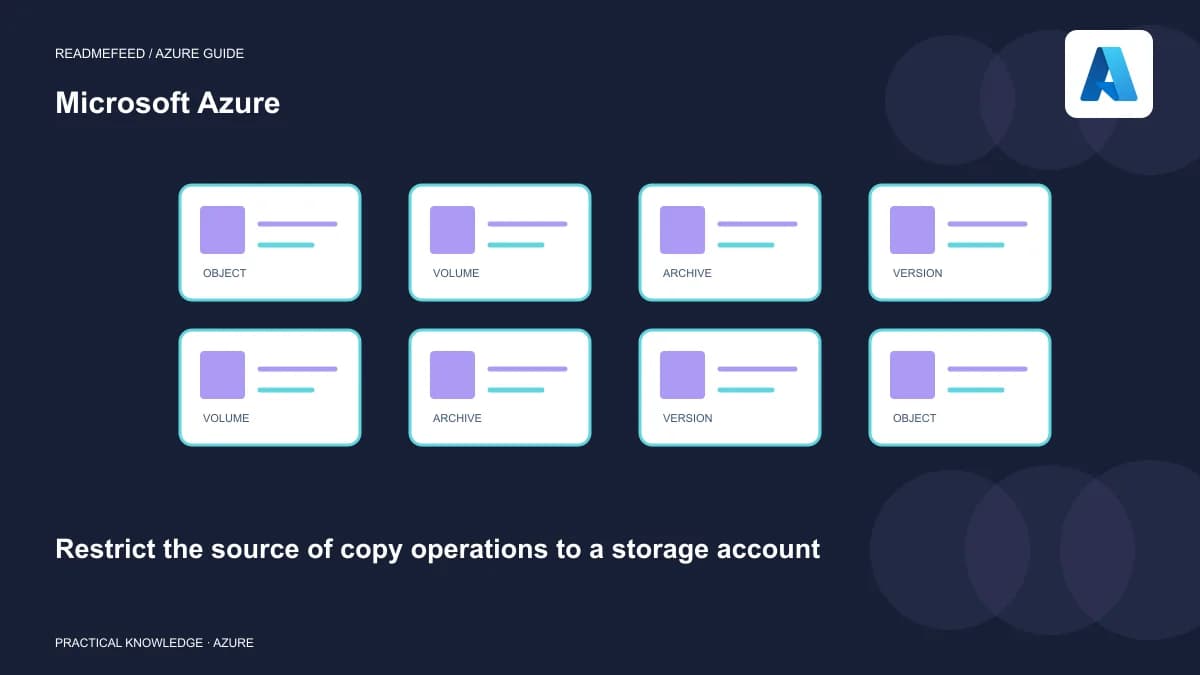 Restrict the source of copy operations to a storage account