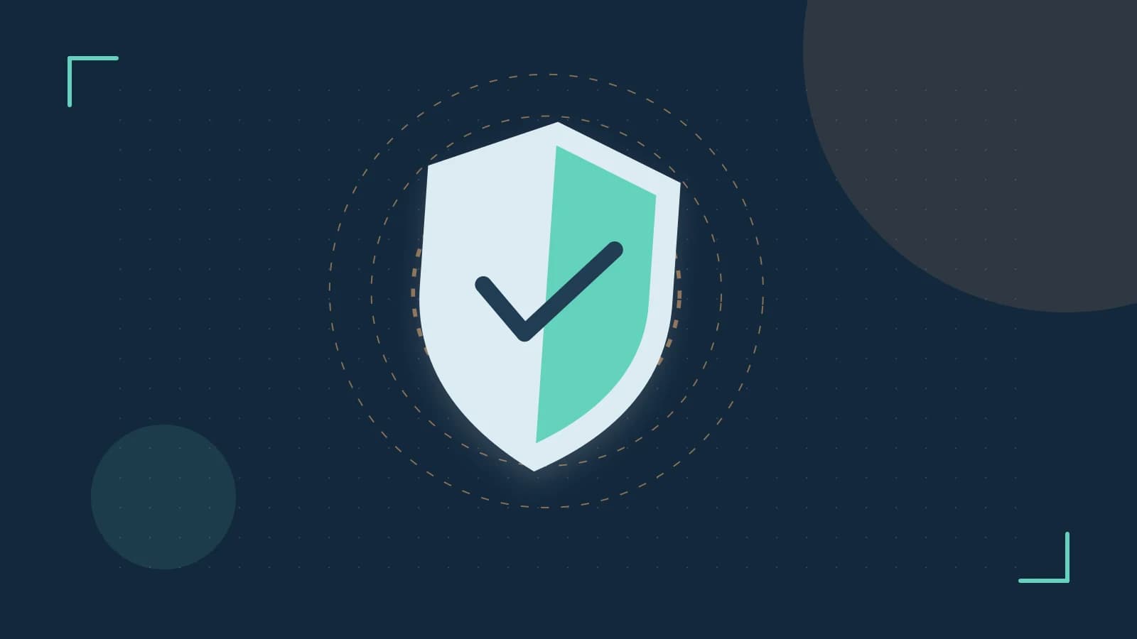 Editorial illustration of a sculpted shield, authentication key and concentric permission boundaries