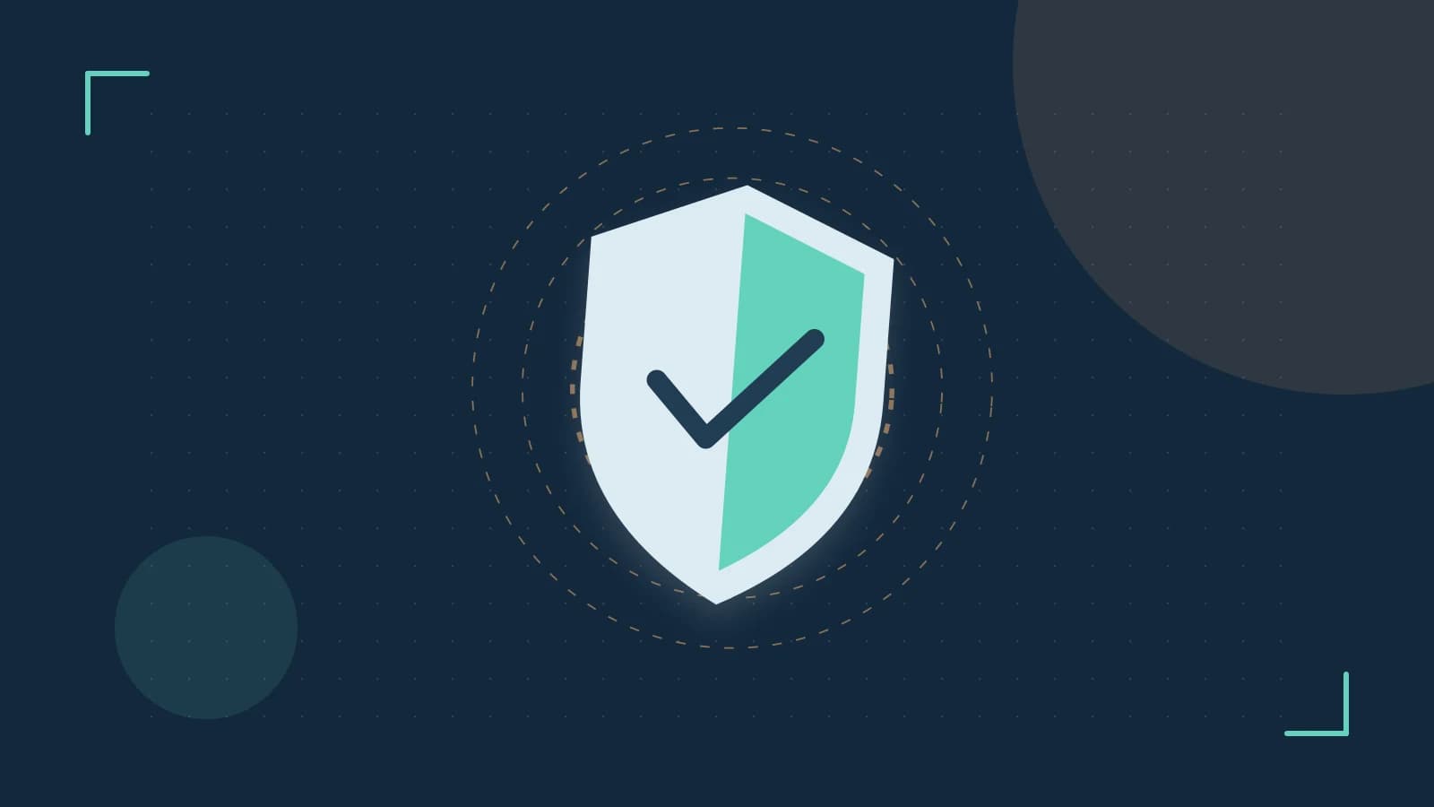 Editorial illustration of a sculpted shield, authentication key and concentric permission boundaries