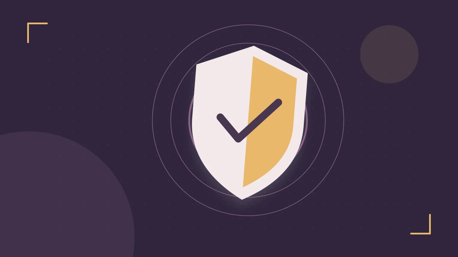 Editorial illustration of a sculpted shield, authentication key and concentric permission boundaries