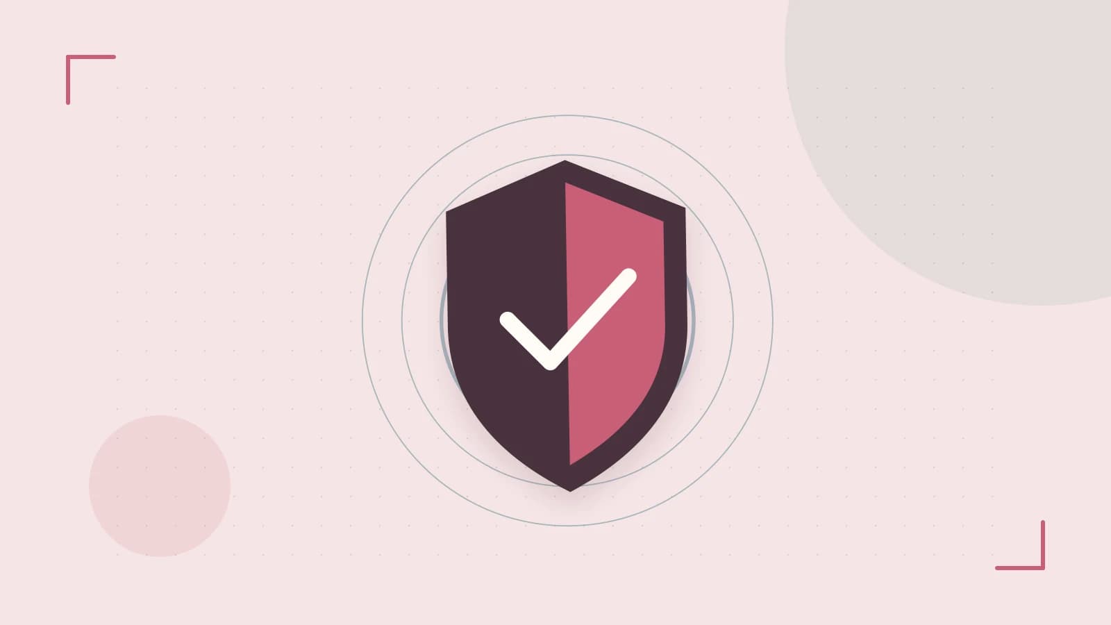 Editorial illustration of a sculpted shield, authentication key and concentric permission boundaries