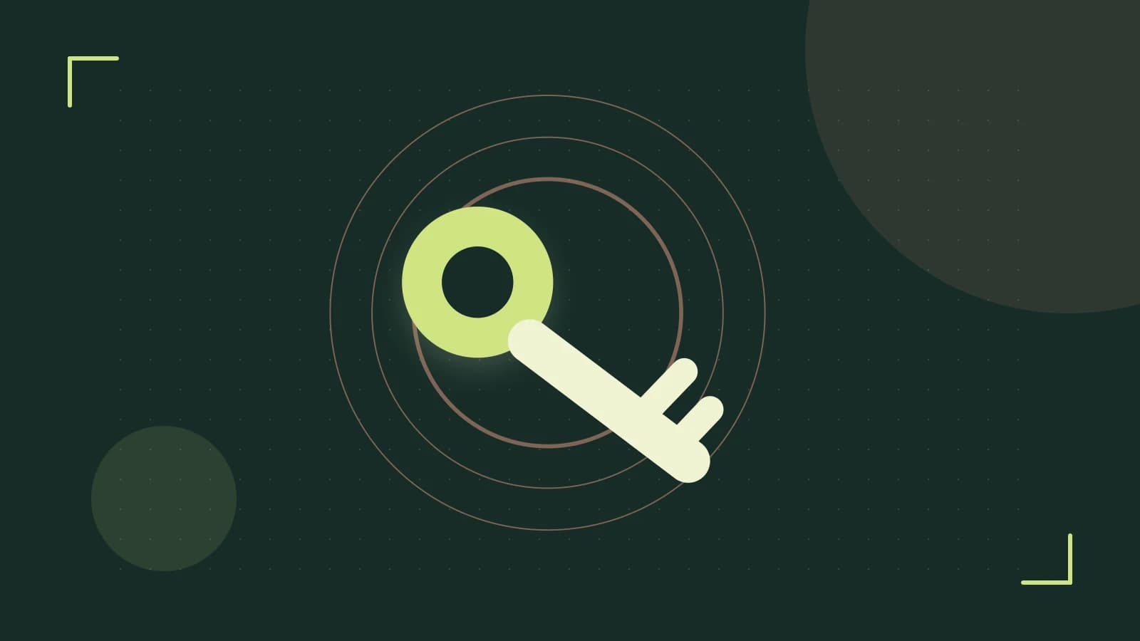 Editorial illustration of a sculpted shield, authentication key and concentric permission boundaries