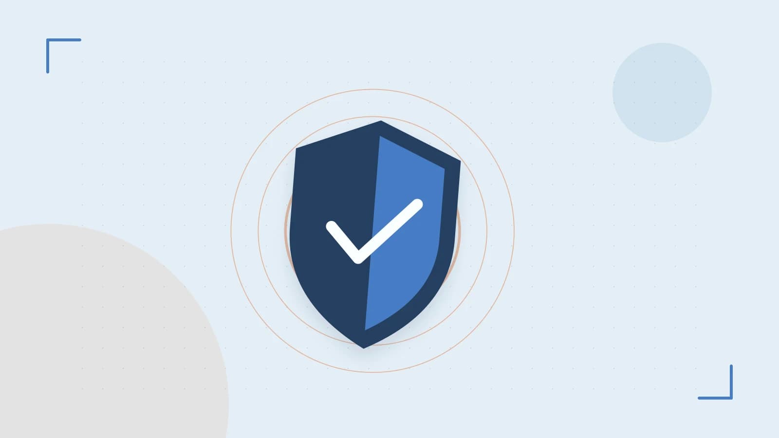 Editorial illustration of a sculpted shield, authentication key and concentric permission boundaries
