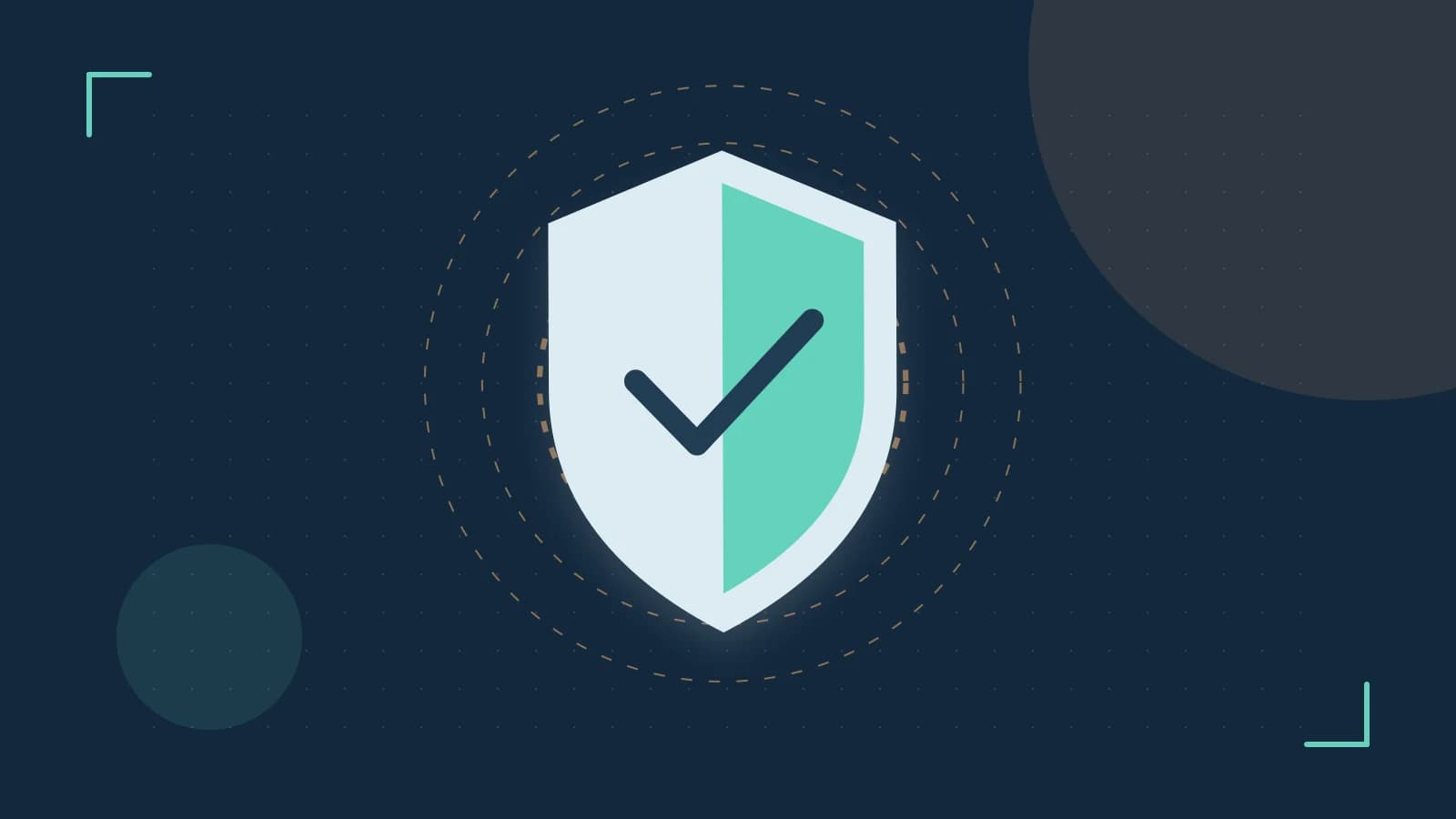 Editorial illustration of a sculpted shield, authentication key and concentric permission boundaries