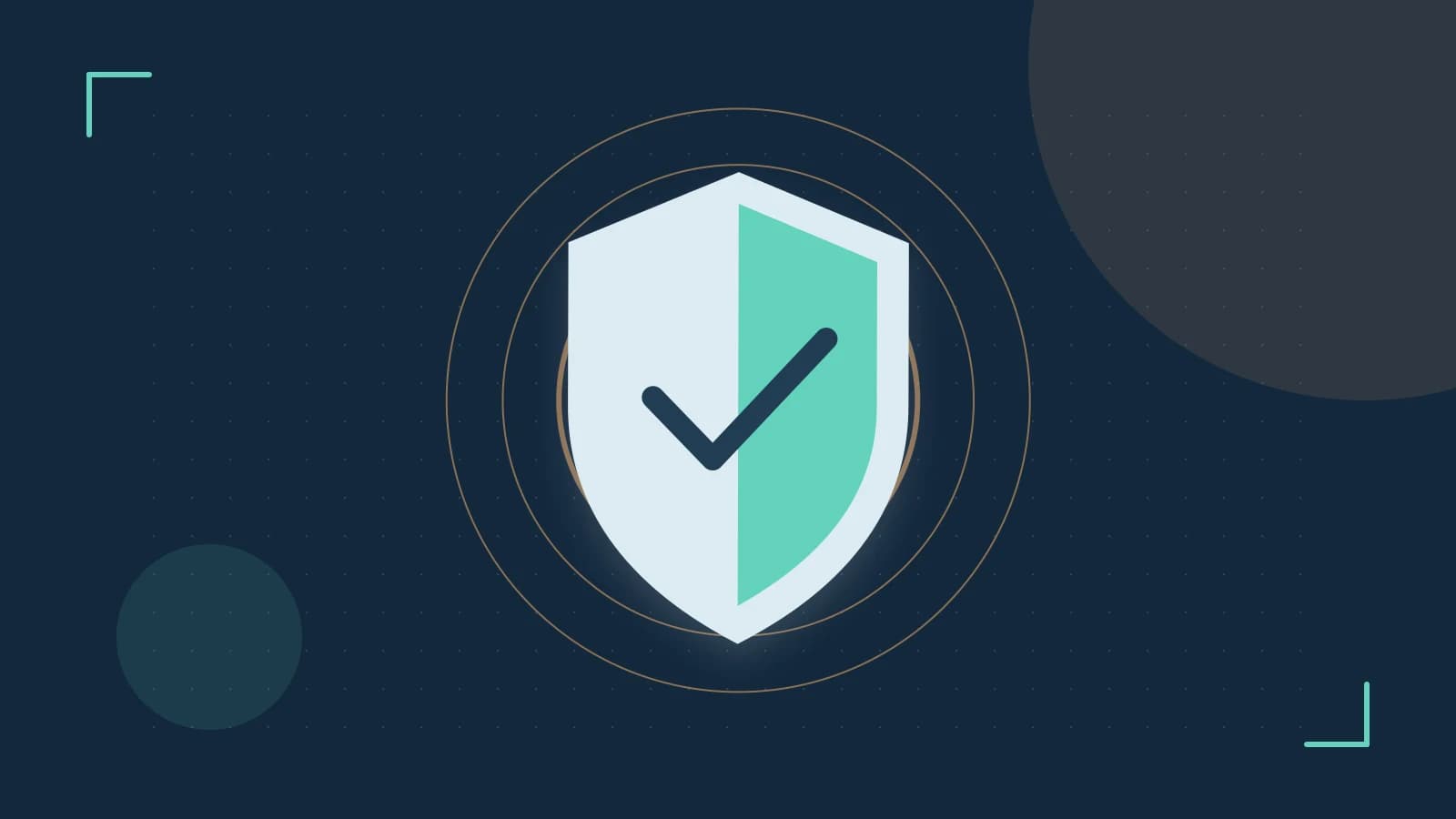 Editorial illustration of a sculpted shield, authentication key and concentric permission boundaries