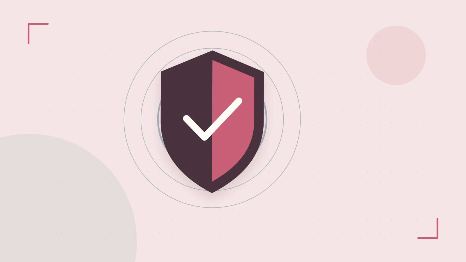 Editorial illustration of a sculpted shield, authentication key and concentric permission boundaries