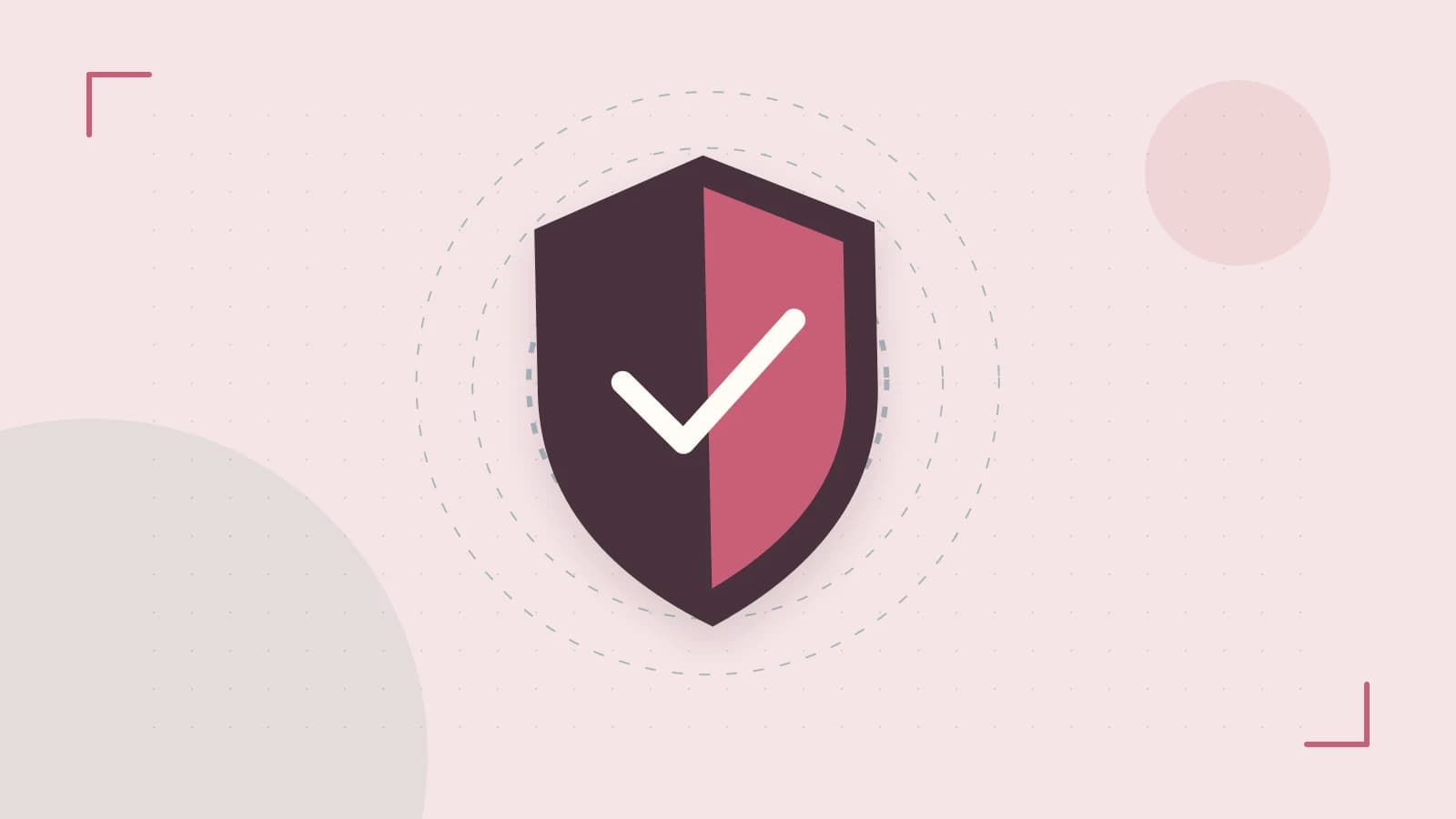 Editorial illustration of a sculpted shield, authentication key and concentric permission boundaries