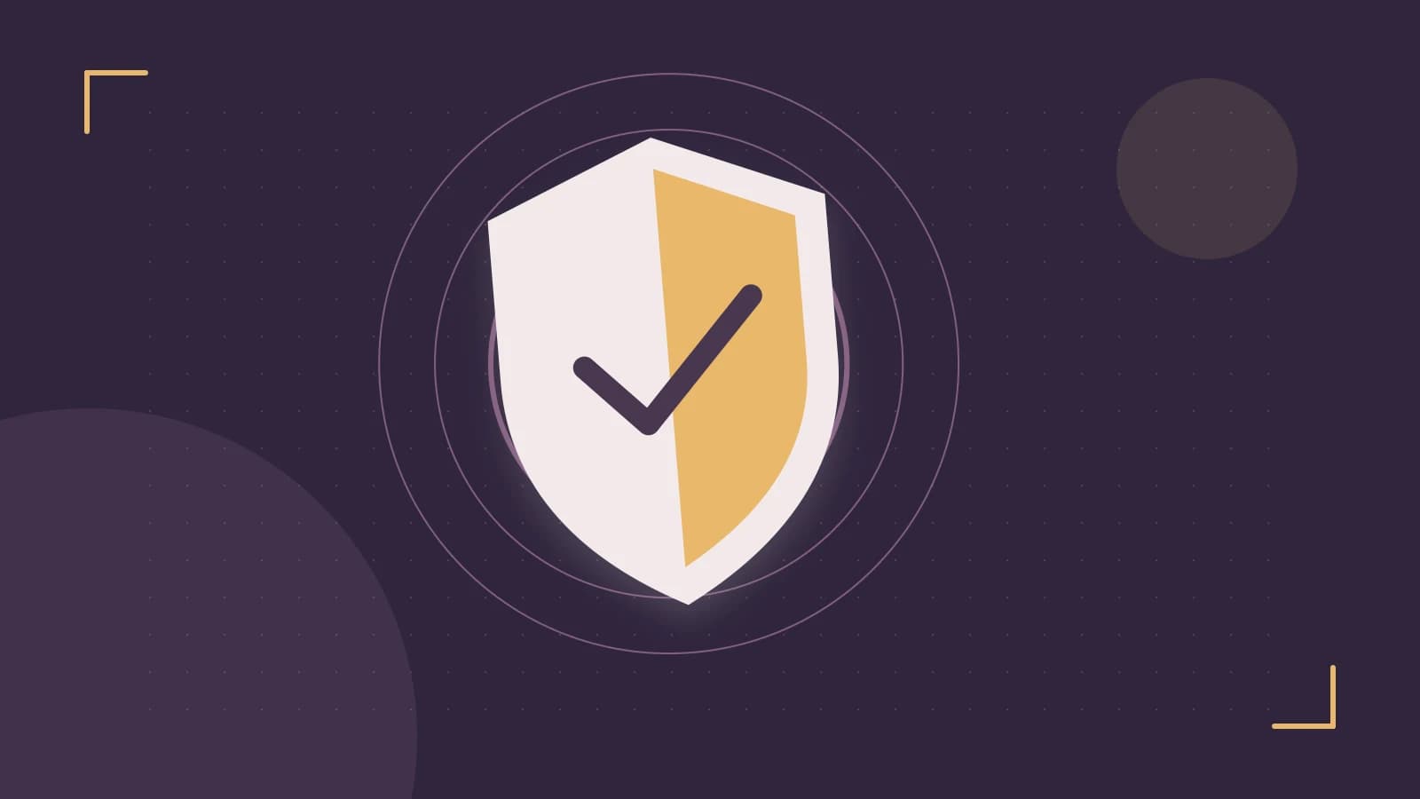 Editorial illustration of a sculpted shield, authentication key and concentric permission boundaries