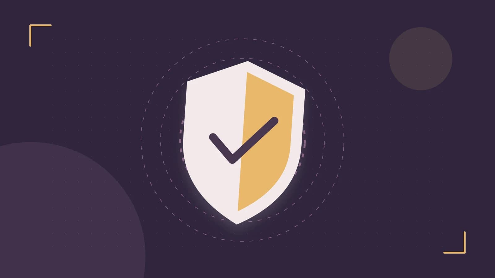Editorial illustration of a sculpted shield, authentication key and concentric permission boundaries