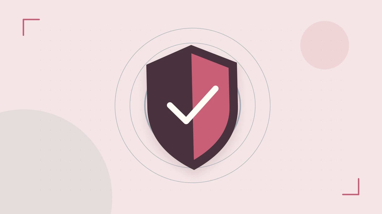 Editorial illustration of a sculpted shield, authentication key and concentric permission boundaries