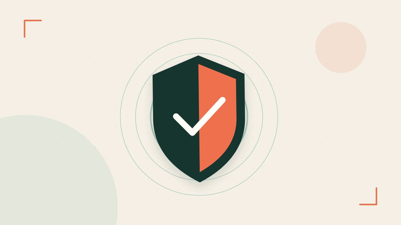 Editorial illustration of a sculpted shield, authentication key and concentric permission boundaries