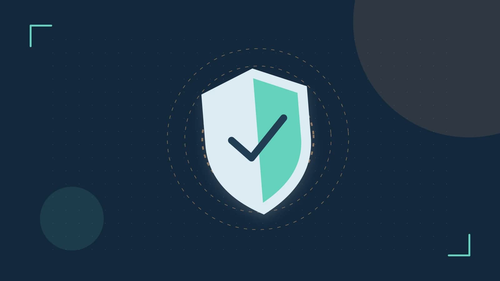 Editorial illustration of a sculpted shield, authentication key and concentric permission boundaries