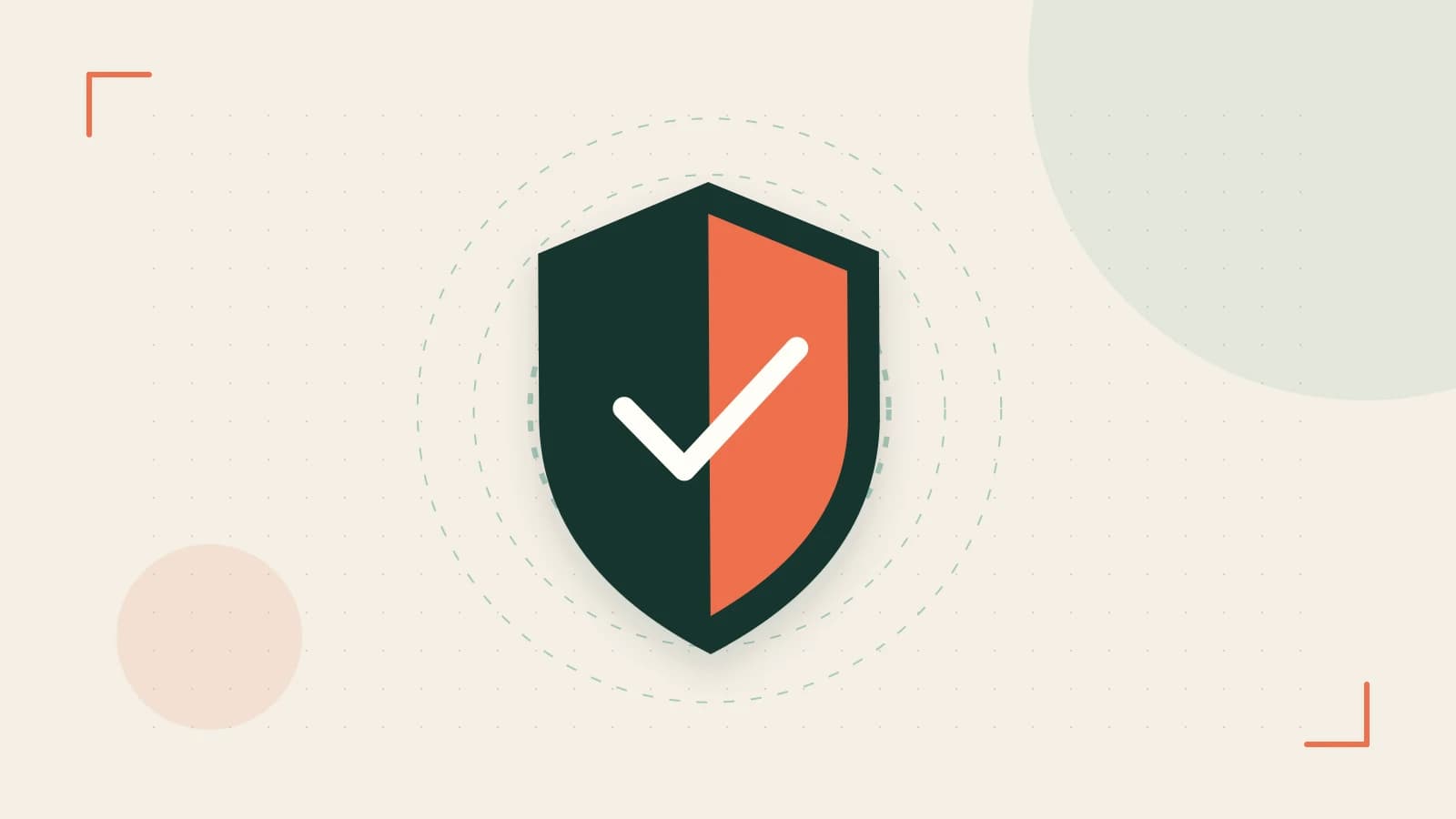 Editorial illustration of a sculpted shield, authentication key and concentric permission boundaries