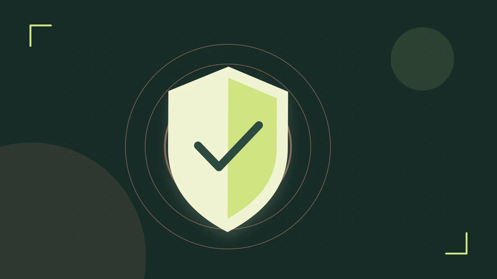 Editorial illustration of a sculpted shield, authentication key and concentric permission boundaries