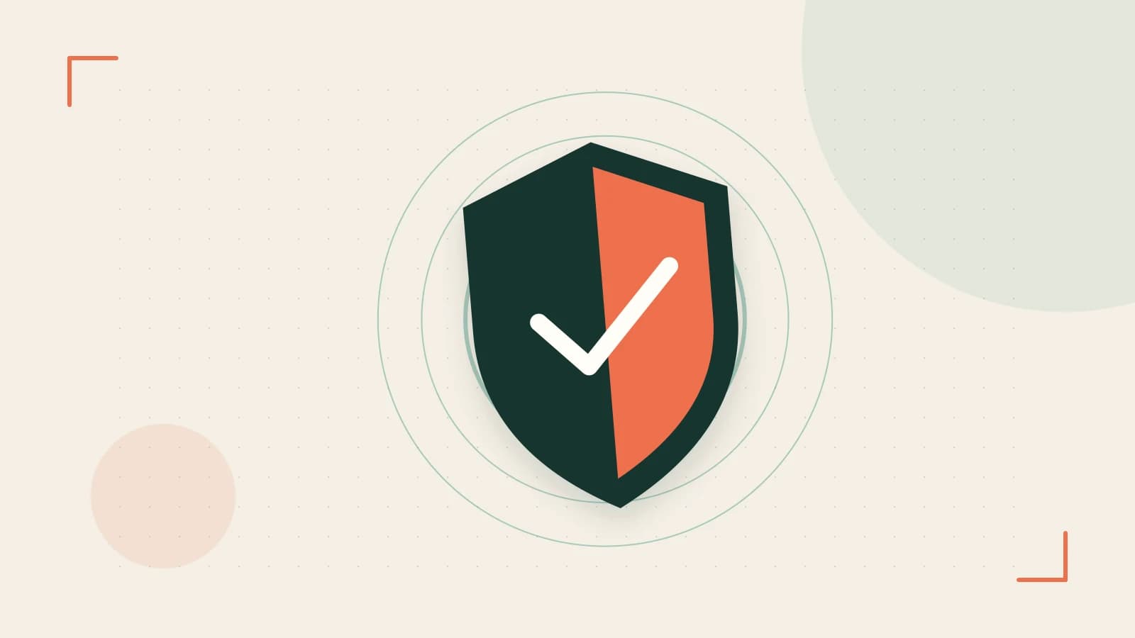 Editorial illustration of a sculpted shield, authentication key and concentric permission boundaries