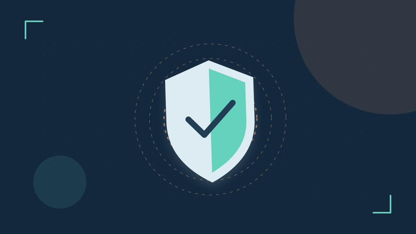 Editorial illustration of a sculpted shield, authentication key and concentric permission boundaries