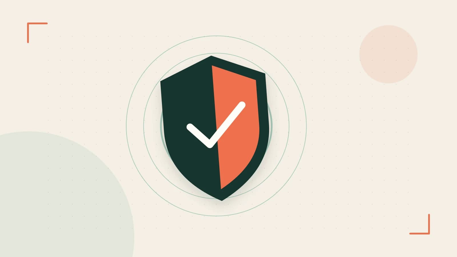 Editorial illustration of a sculpted shield, authentication key and concentric permission boundaries