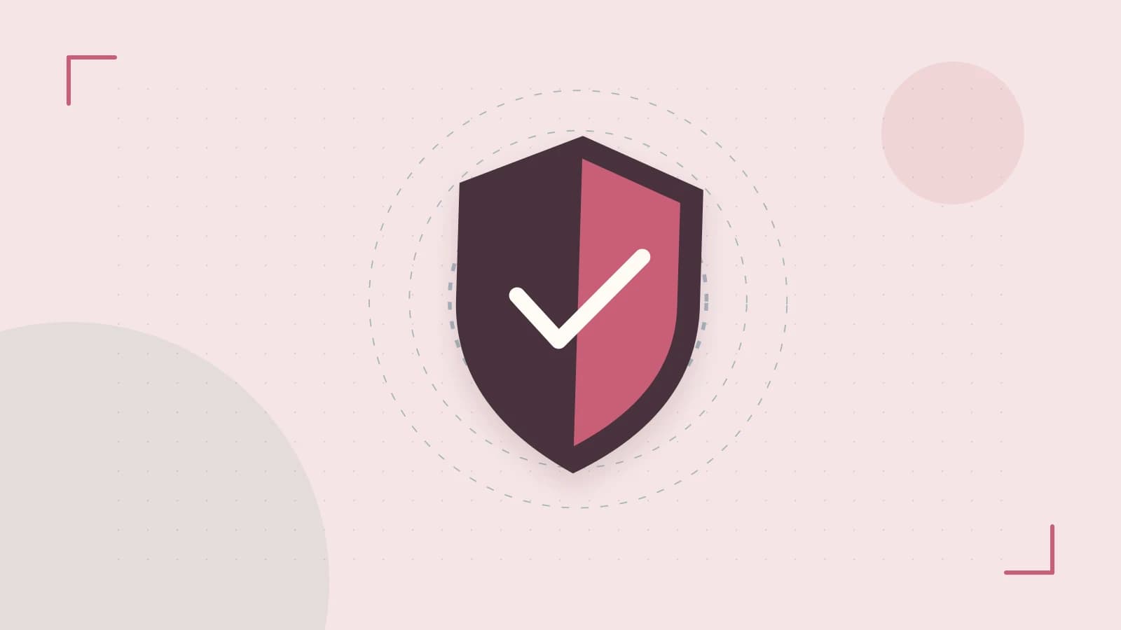 Editorial illustration of a sculpted shield, authentication key and concentric permission boundaries