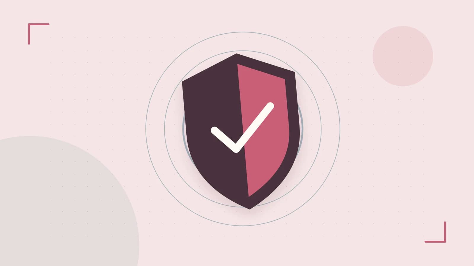 Editorial illustration of a sculpted shield, authentication key and concentric permission boundaries