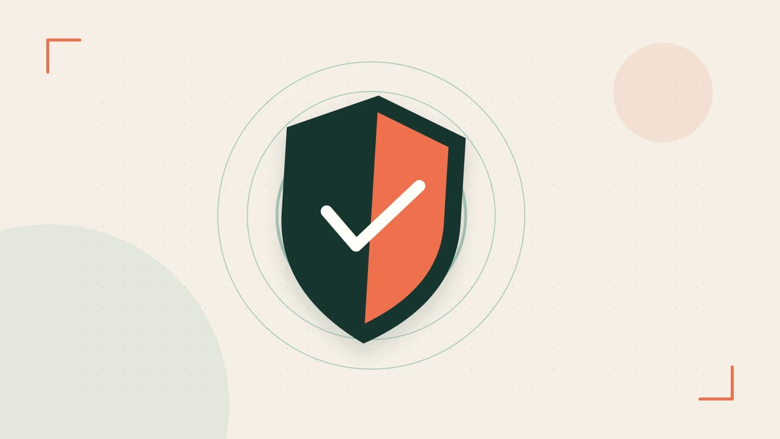 Editorial illustration of a sculpted shield, authentication key and concentric permission boundaries