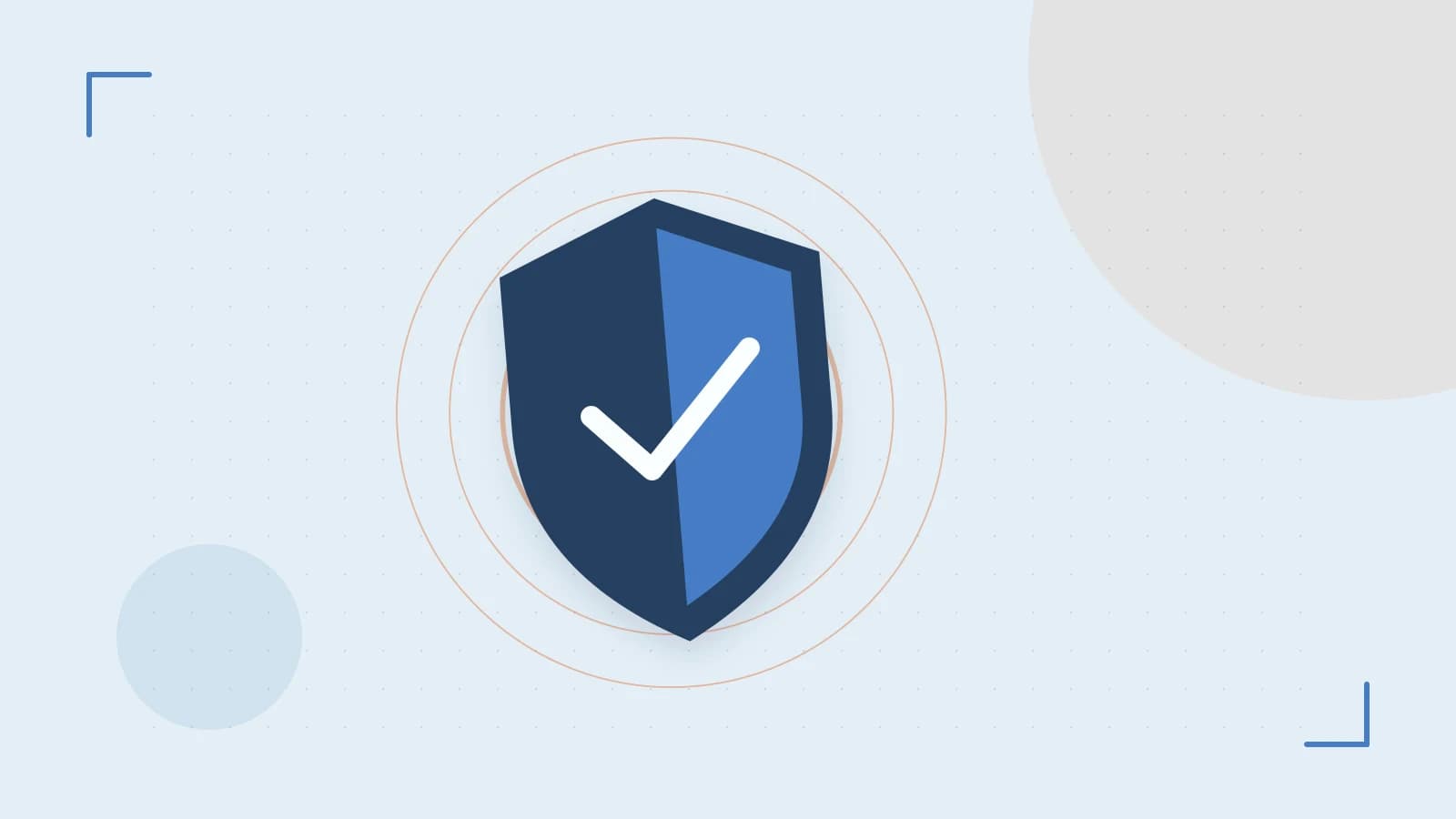 Editorial illustration of a sculpted shield, authentication key and concentric permission boundaries