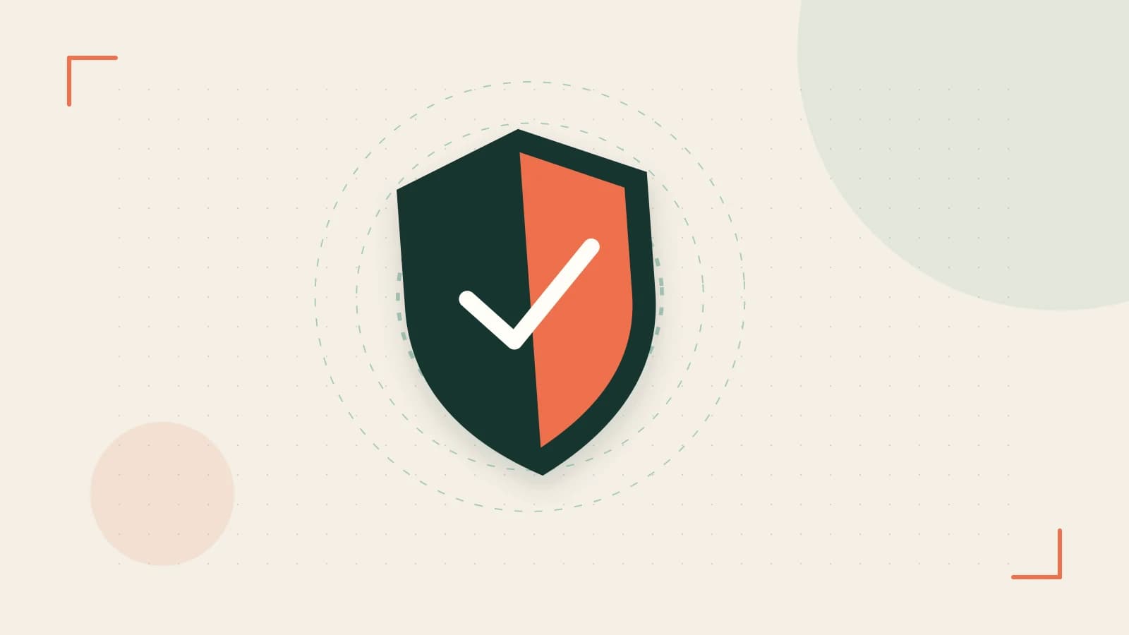 Editorial illustration of a sculpted shield, authentication key and concentric permission boundaries