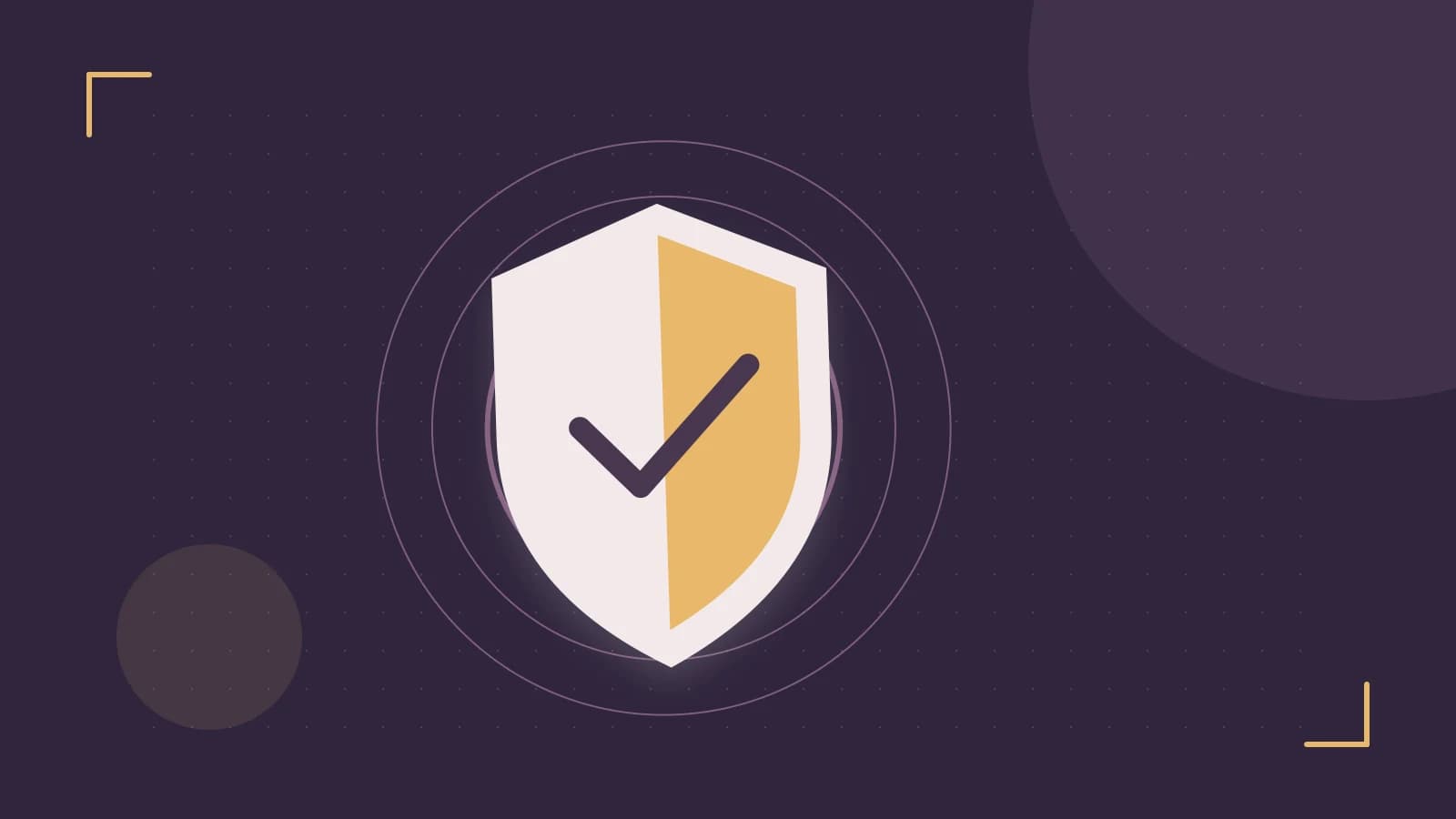 Editorial illustration of a sculpted shield, authentication key and concentric permission boundaries