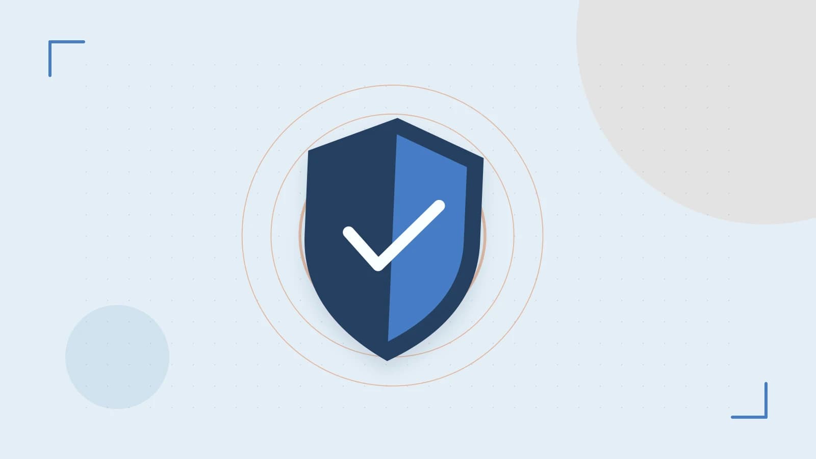 Editorial illustration of a sculpted shield, authentication key and concentric permission boundaries