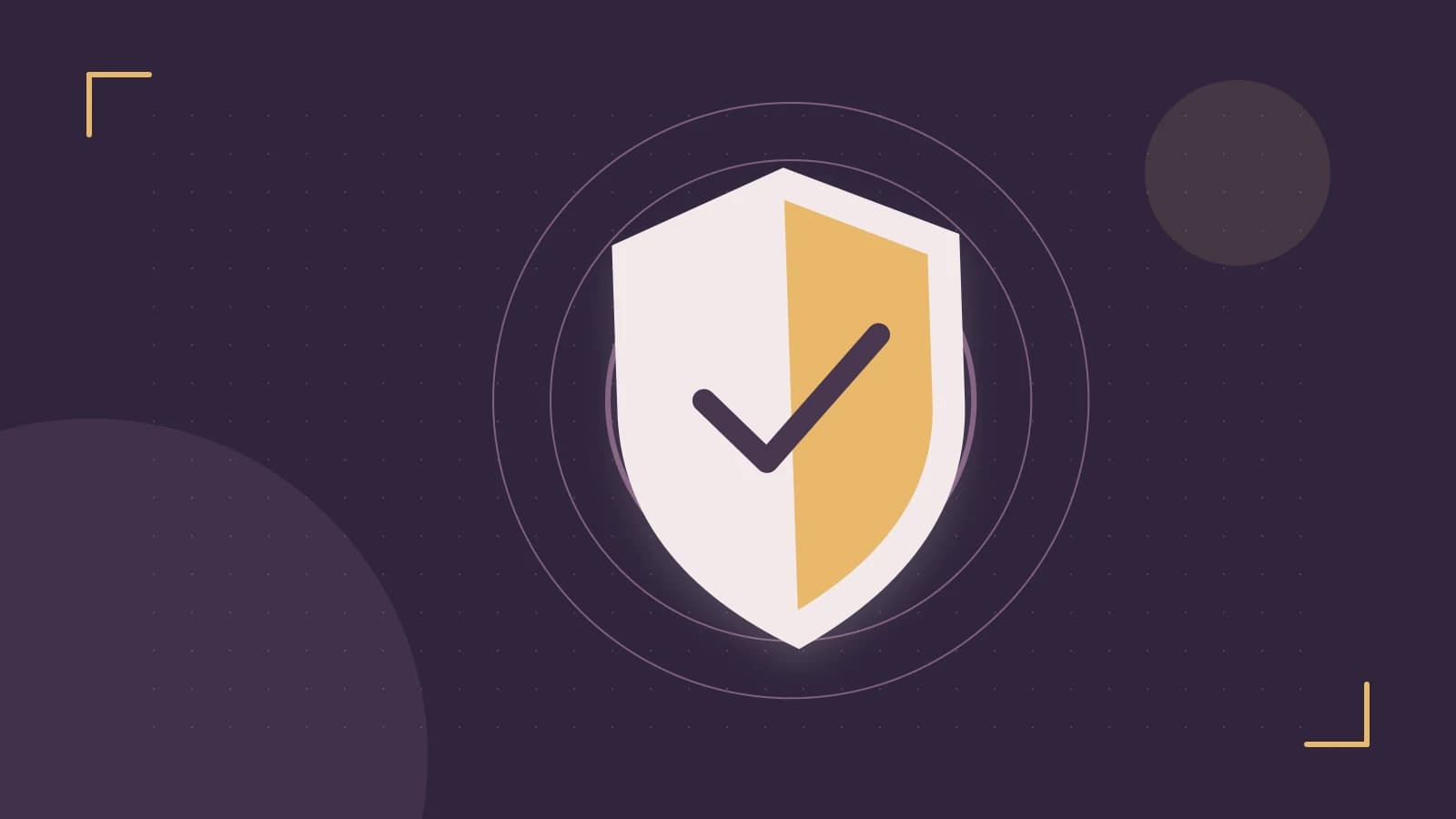 Editorial illustration of a sculpted shield, authentication key and concentric permission boundaries