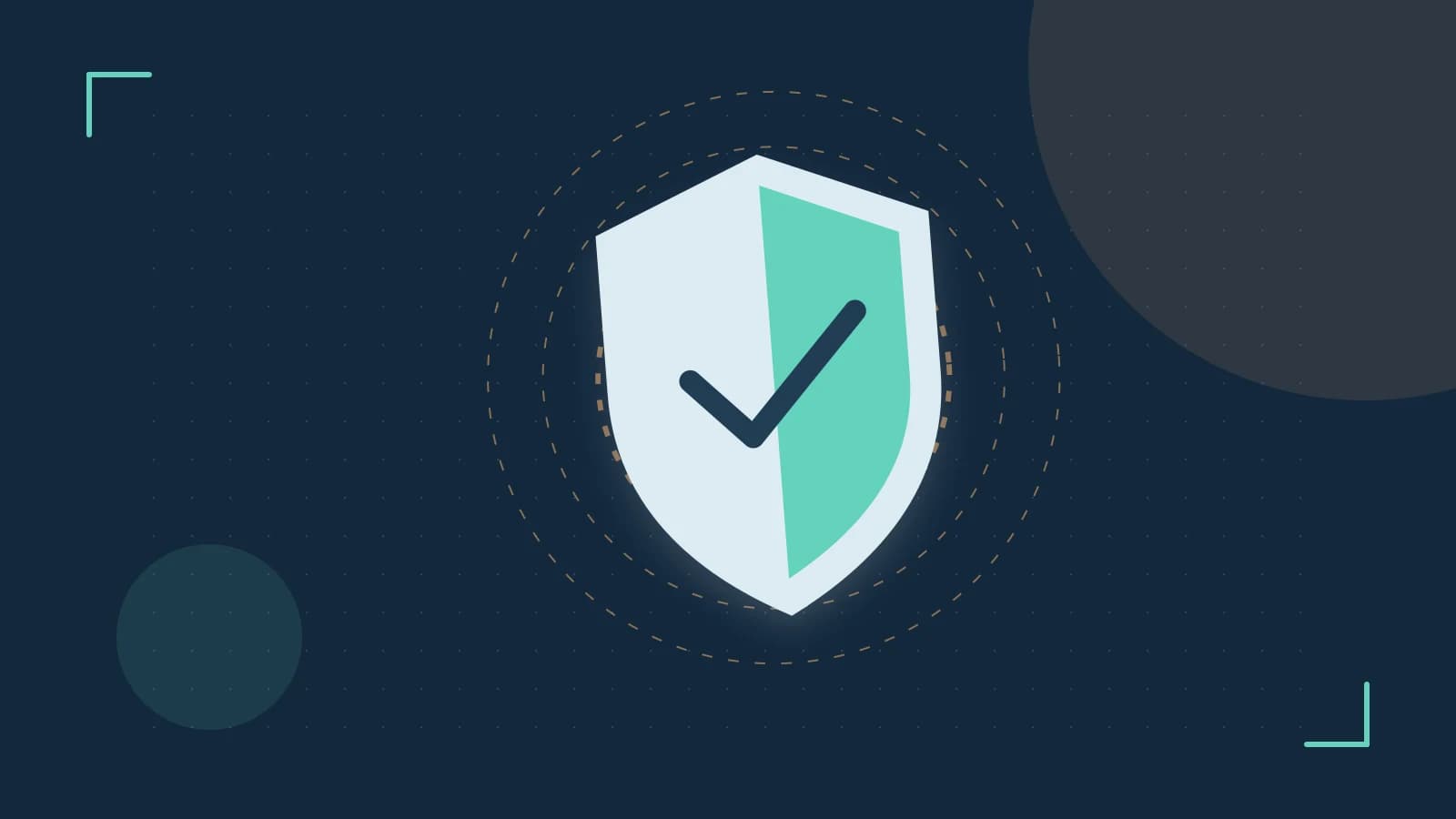 Editorial illustration of a sculpted shield, authentication key and concentric permission boundaries