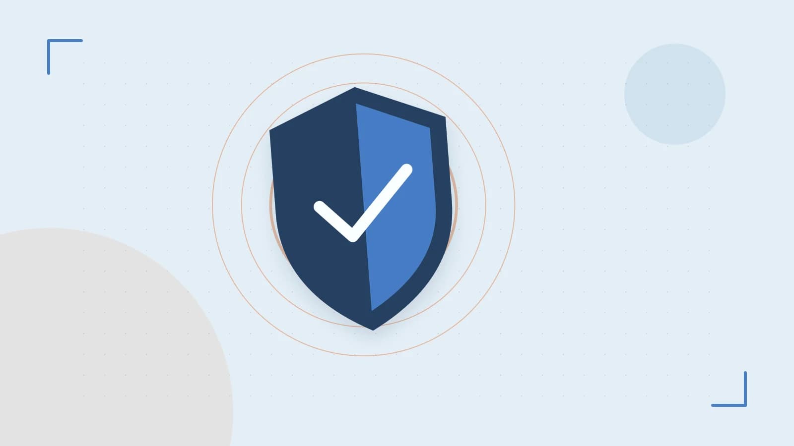 Editorial illustration of a sculpted shield, authentication key and concentric permission boundaries