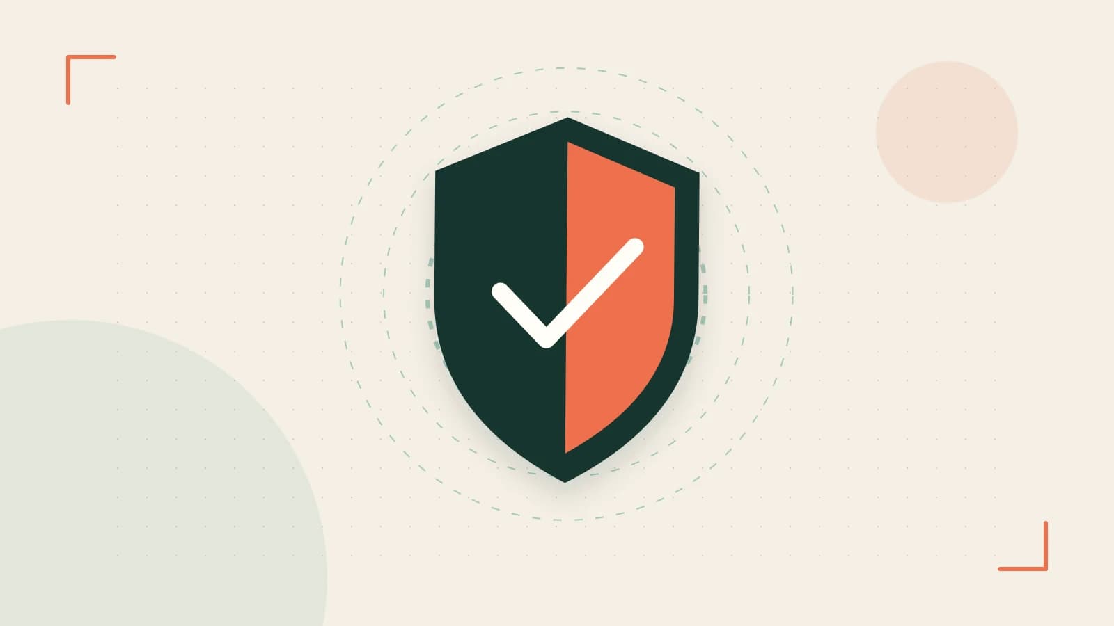 Editorial illustration of a sculpted shield, authentication key and concentric permission boundaries