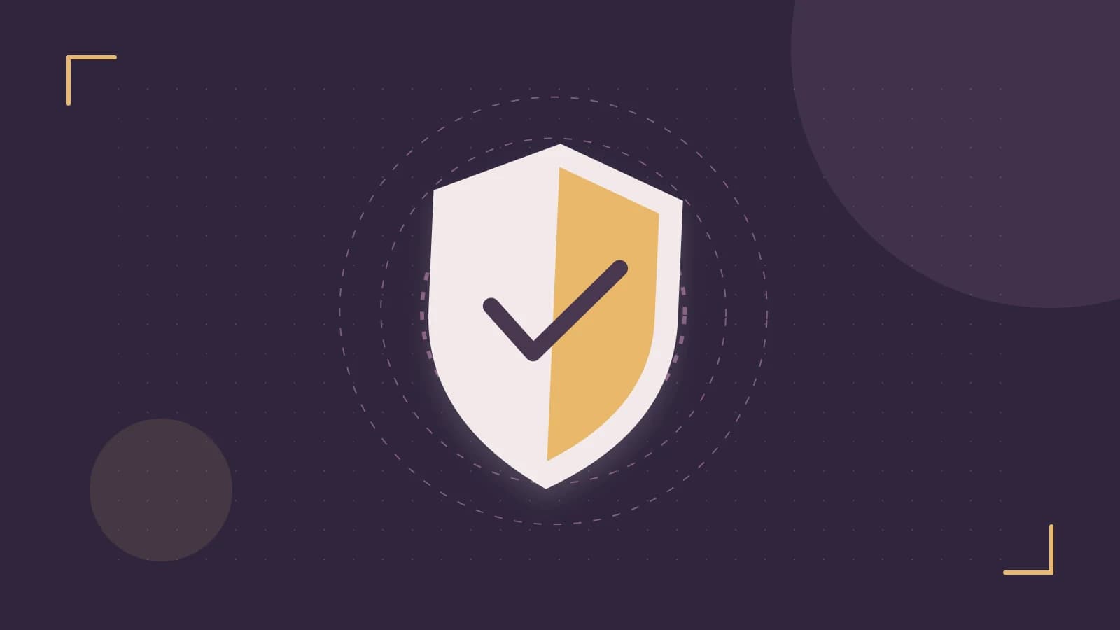 Editorial illustration of a sculpted shield, authentication key and concentric permission boundaries