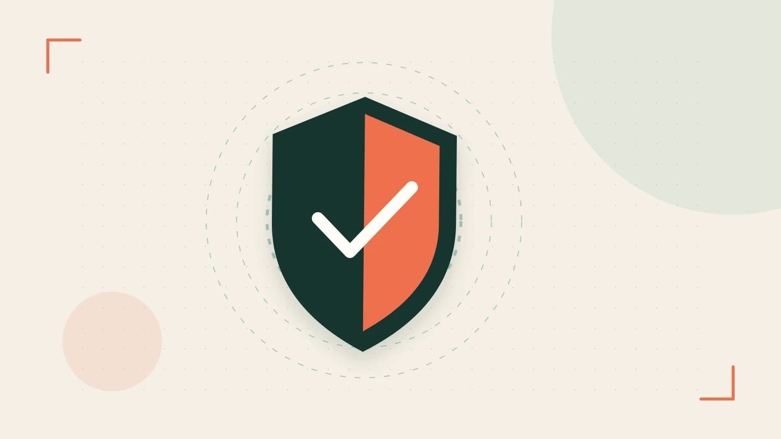 Editorial illustration of a sculpted shield, authentication key and concentric permission boundaries