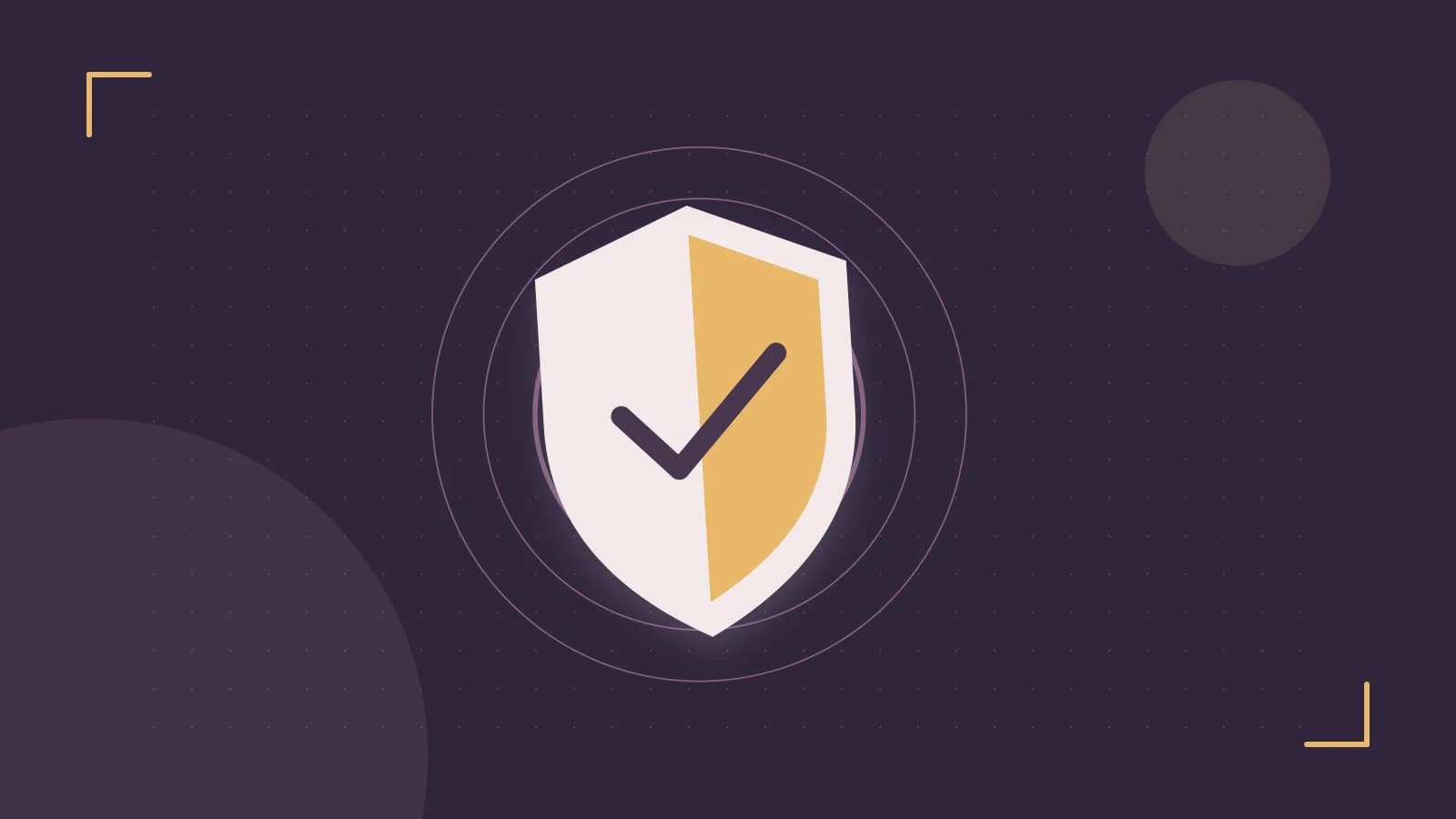 Editorial illustration of a sculpted shield, authentication key and concentric permission boundaries