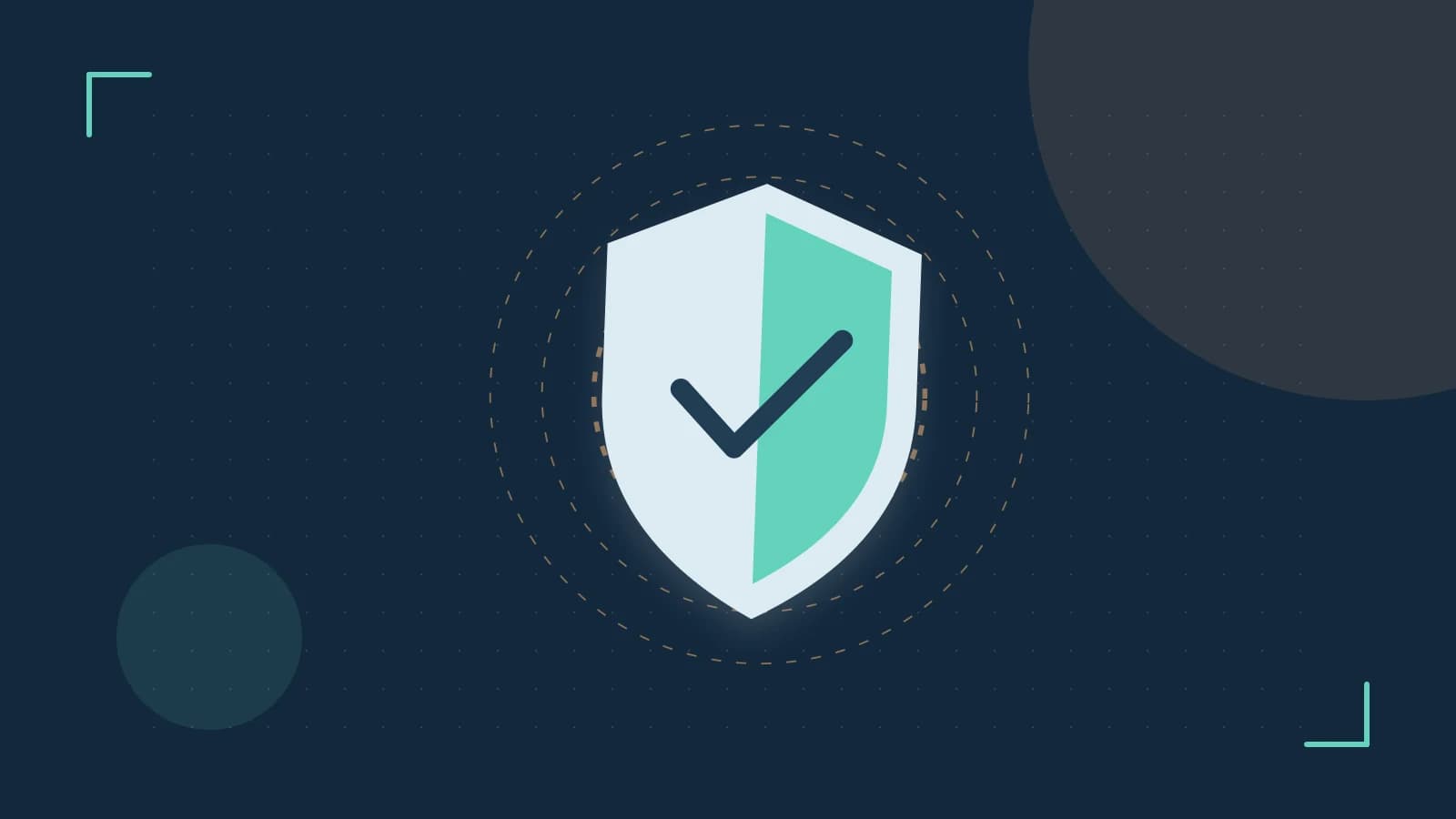 Editorial illustration of a sculpted shield, authentication key and concentric permission boundaries