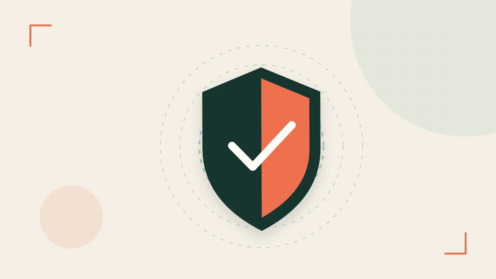 Editorial illustration of a sculpted shield, authentication key and concentric permission boundaries