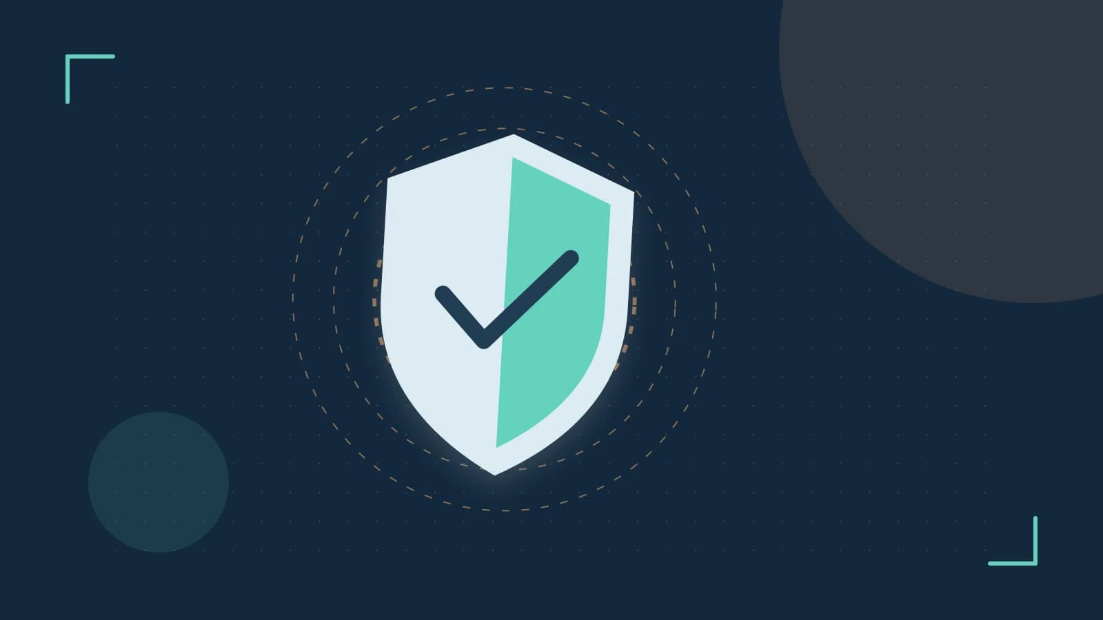 Editorial illustration of a sculpted shield, authentication key and concentric permission boundaries