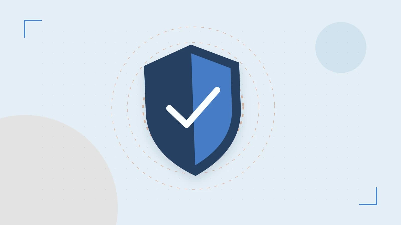 Editorial illustration of a sculpted shield, authentication key and concentric permission boundaries