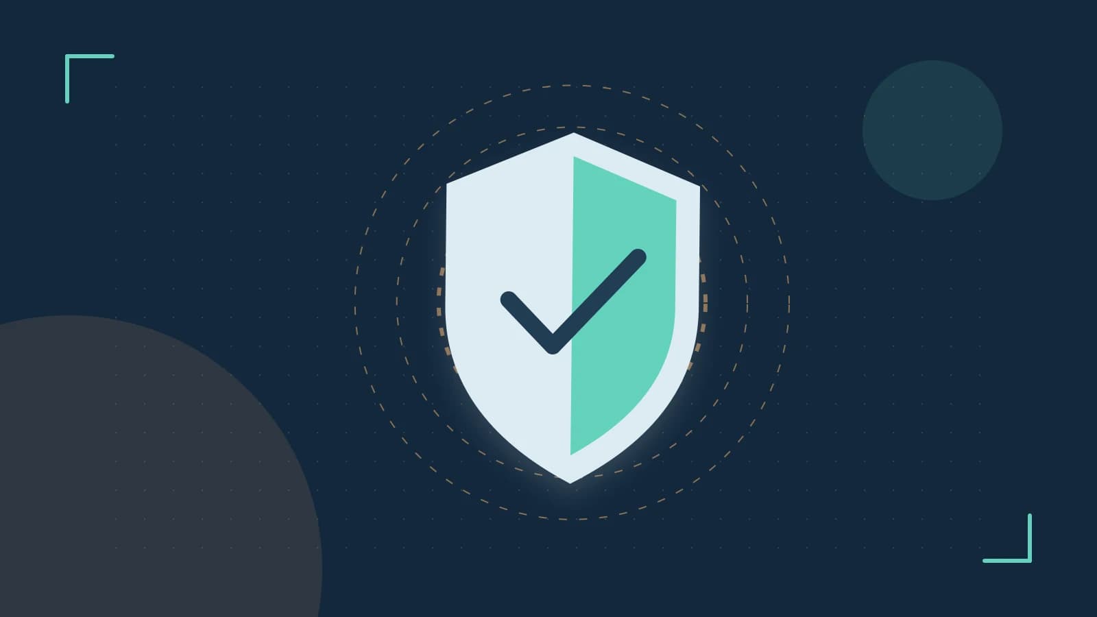 Editorial illustration of a sculpted shield, authentication key and concentric permission boundaries