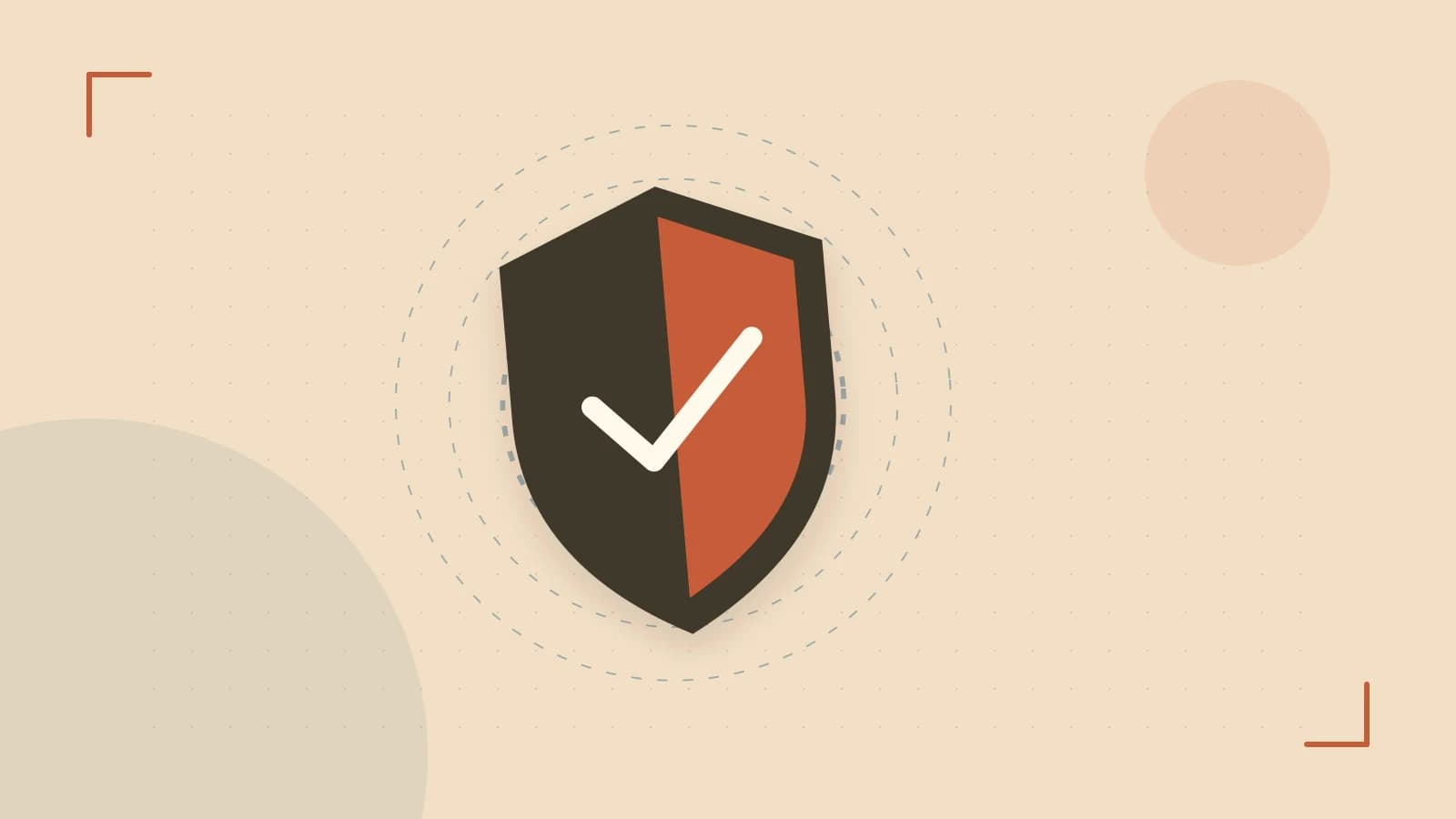 Editorial illustration of a sculpted shield, authentication key and concentric permission boundaries