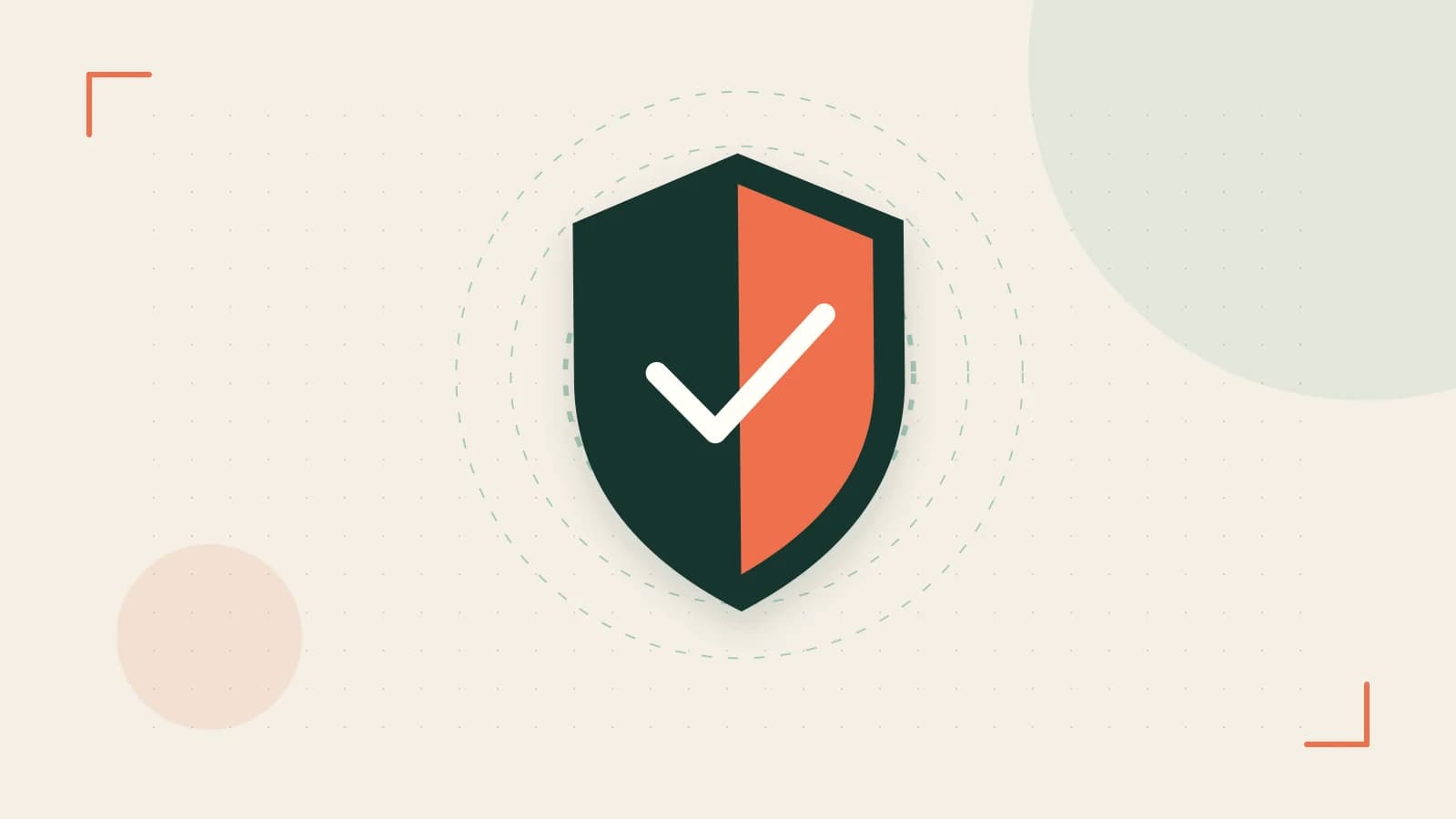 Editorial illustration of a sculpted shield, authentication key and concentric permission boundaries