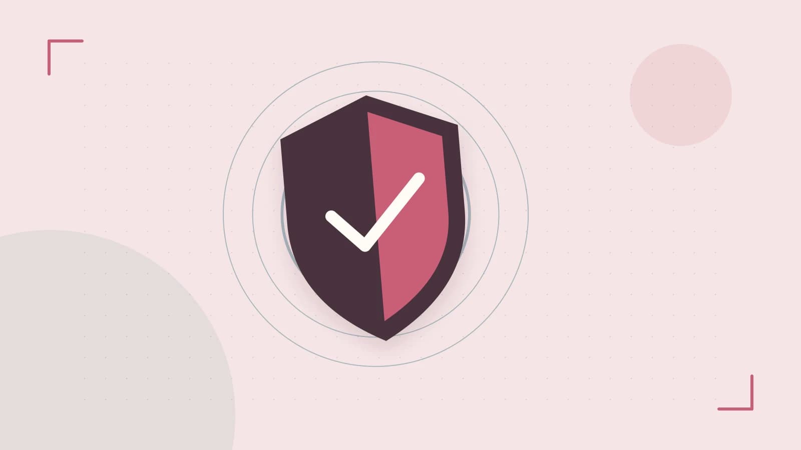 Editorial illustration of a sculpted shield, authentication key and concentric permission boundaries