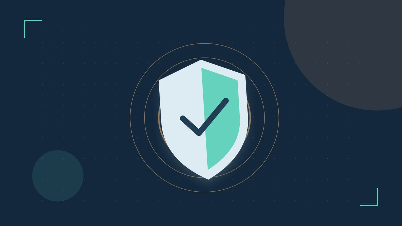 Editorial illustration of a sculpted shield, authentication key and concentric permission boundaries