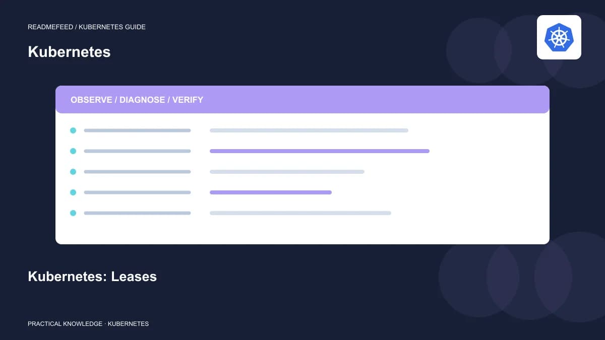 Kubernetes: Leases