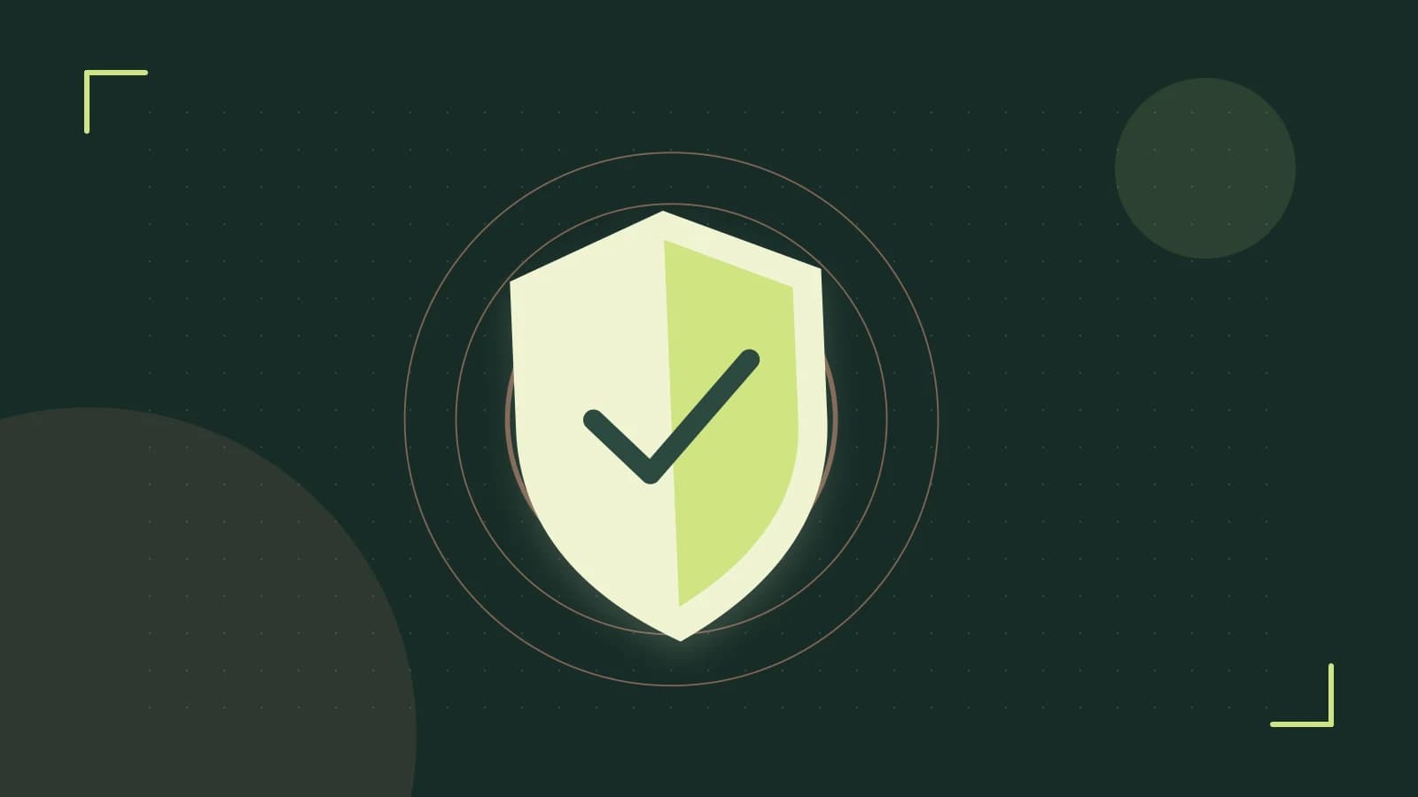 Editorial illustration of a sculpted shield, authentication key and concentric permission boundaries