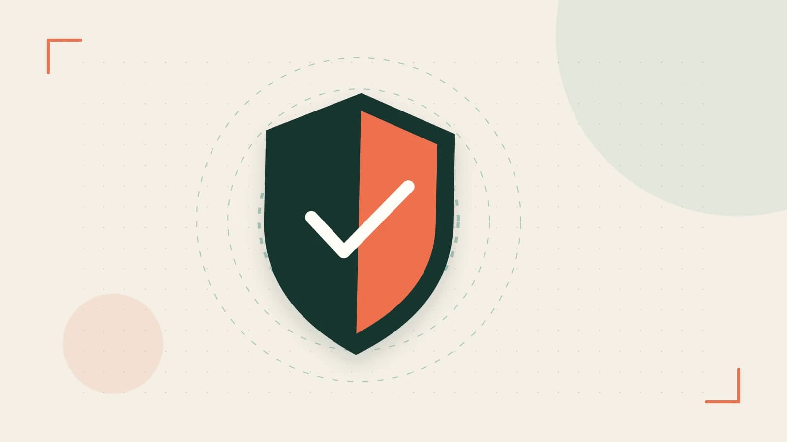 Editorial illustration of a sculpted shield, authentication key and concentric permission boundaries