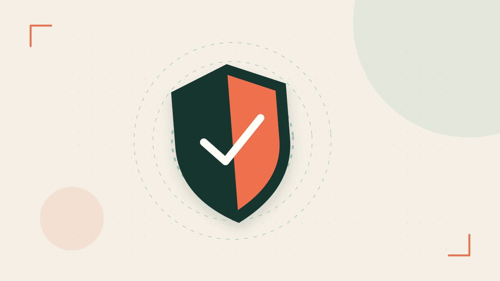 Editorial illustration of a sculpted shield, authentication key and concentric permission boundaries