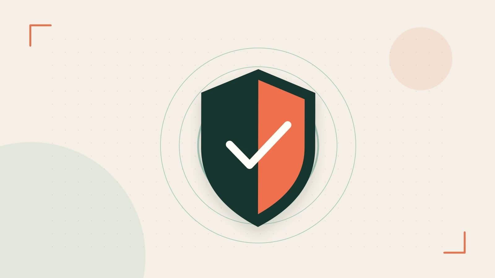 Editorial illustration of a sculpted shield, authentication key and concentric permission boundaries
