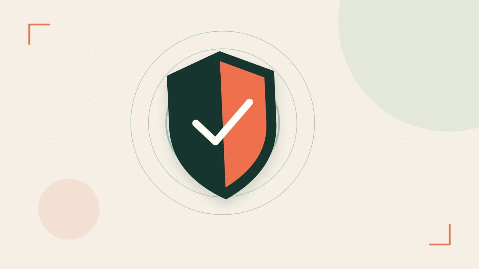 Editorial illustration of a sculpted shield, authentication key and concentric permission boundaries